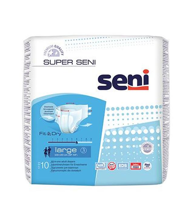 Seni Super Seni Large A10 Pieluchomajtki, 10 sztuk