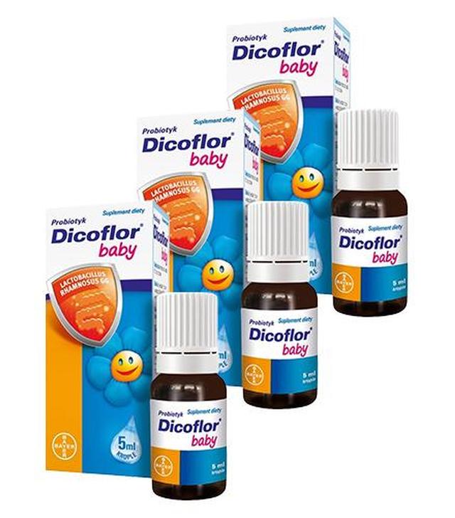 Dicoflor baby Probiotyk, 3 x 5 ml