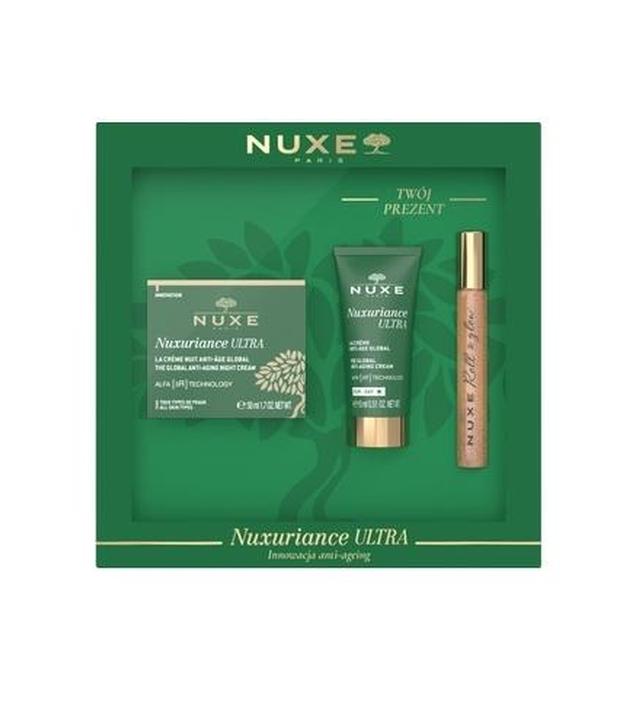 Nuxe Nuxuriance Ultra Zestaw 2025 Krem na noc + krem na dzień + HP roll-on
