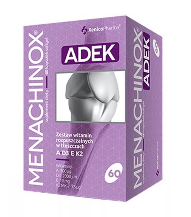 Menachinox ADEK 60 kaps. - cena, opinie, składniki