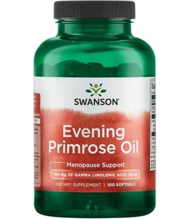 SWANSON Evening Primrose Oil 1300 mg - 100 kaps.