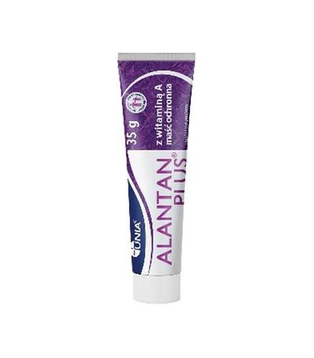 Alantan Plus maść ochronna z witaminą A, 35 g, cena, opinie, stosowanie