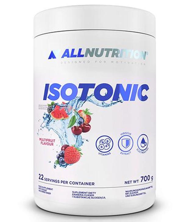 Allnutrition Isotonic multifruit, 700 g, cena, opinie, skład