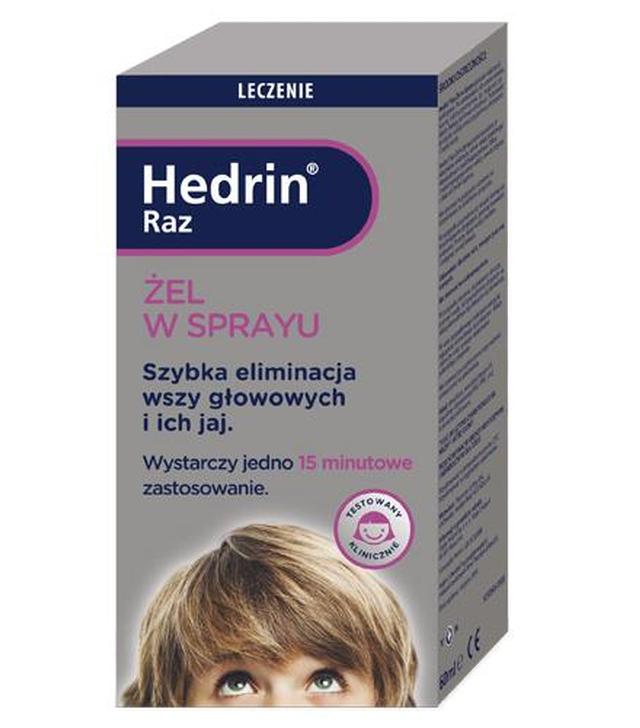 HEDRIN RAZ Żel w sprayu - 60 ml