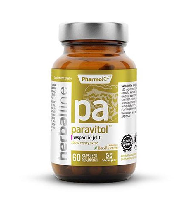 PharmoVit Paravitol wsparcie jelit, 60 kapsułek