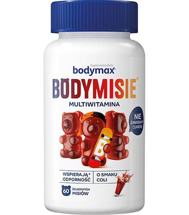 Bodymax Bodymisie żelki o smaku coli - 60 szt. Na odporność - cena, opinie, właściwości