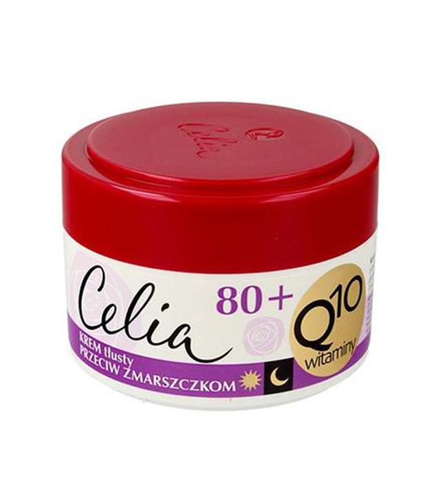 Celia Q10 Krem tłusty przeciw zmarszczkom 80+ na dzień i na noc, 50 ml
