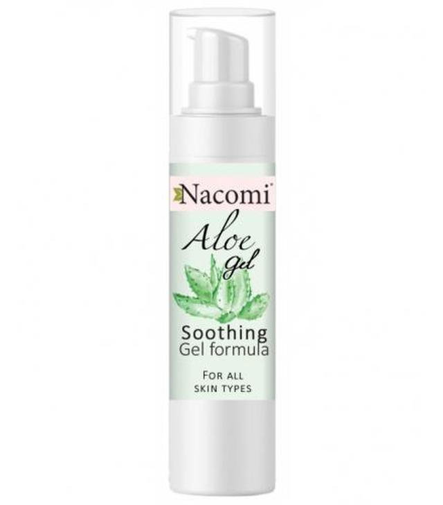 NACOMI Aloesowe serum żelowe do twarzy - 50 ml - ważny do 2025-09-30