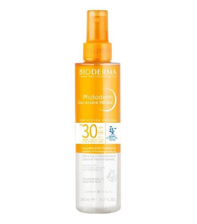 Bioderma Photoderm Bronz Woda ochronna dwufazowa SPF 30, 200 ml - ważny do 2025-10-31