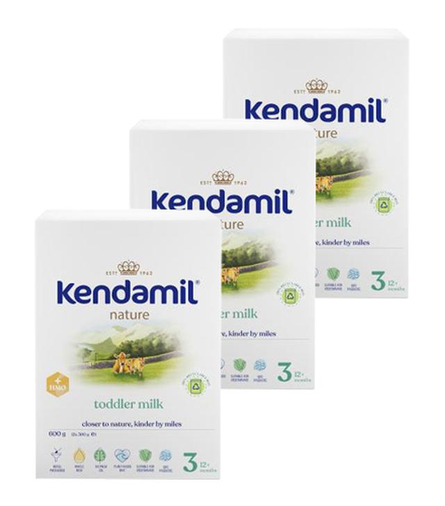 Kendamil Nature 3 HMO+, 3 x 600 g