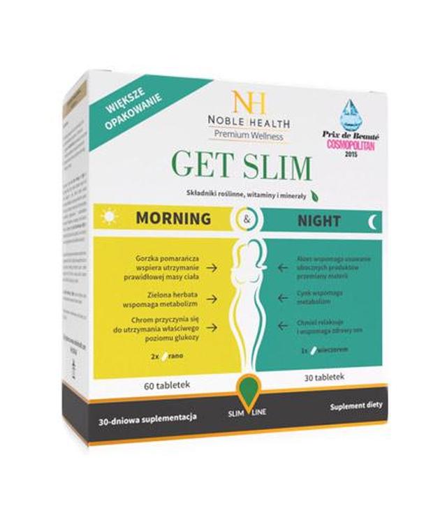 Noble Health Get Slim Morning & Night, 90 tabletek