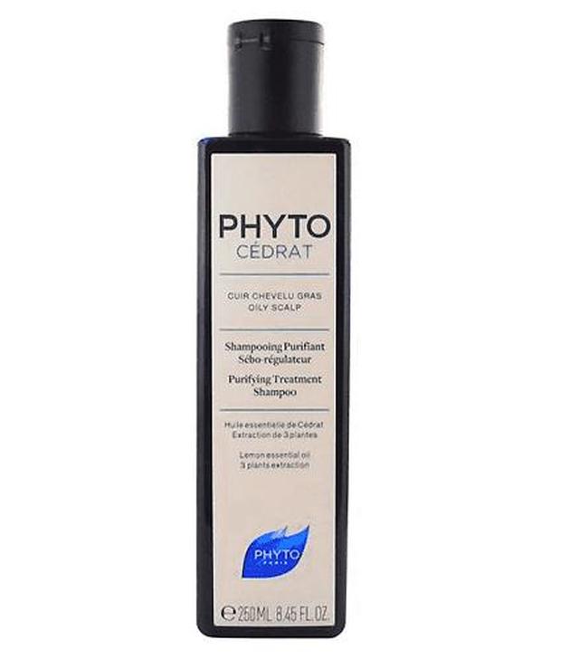 PHYTO PHYTOCEDRAT Szampon oczyszczający i regulujący - 250 ml - tłusta skóra głowy - cena, opinie, właściwości