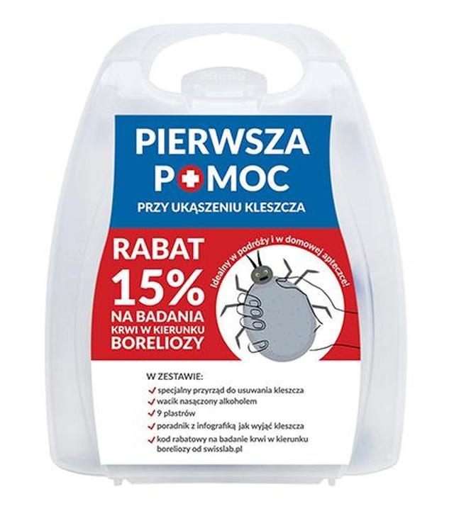 Controly Pierwsza Pomoc przy ukąszeniu kleszcza, zestaw, 1 sztuka