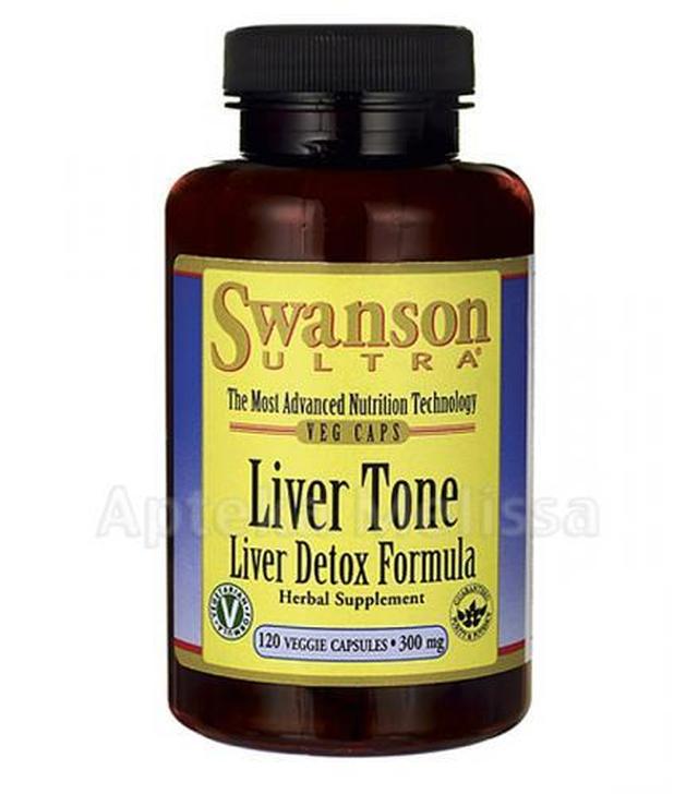 SWANSON Liver Tone (Liver Detox Formula) 300 mg - 120 kaps.
