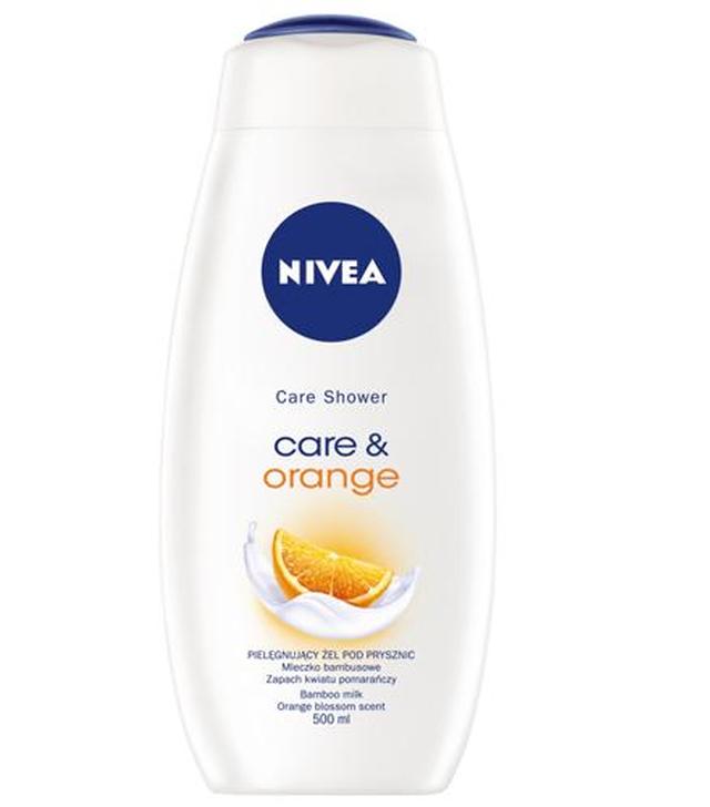 Nivea Care & Orange Pielęgnujący kremowy żel pod prysznic, 500 ml