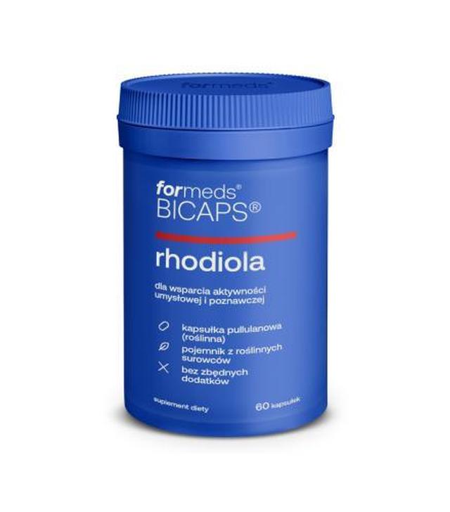 Bicaps Rhodiola, kapsułki, 60 sztuk