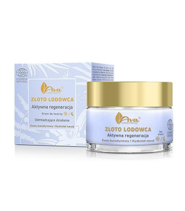 Ava Złoto Lodowca Krem regenerujący do twarzy, 50 ml cena, opinie, stosowanie - ważny do 2025-10-31
