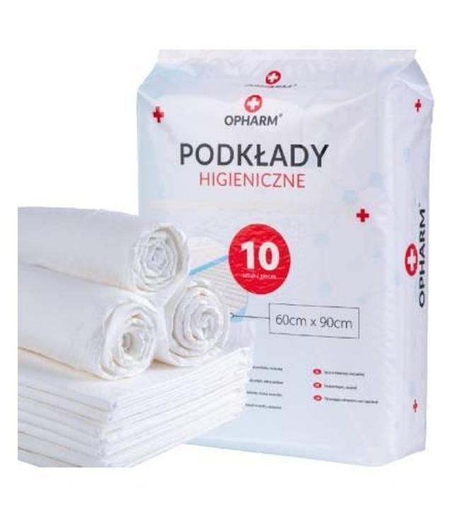 Opharm podkłady higieniczne 40 x 60 cm, 10 sztuk