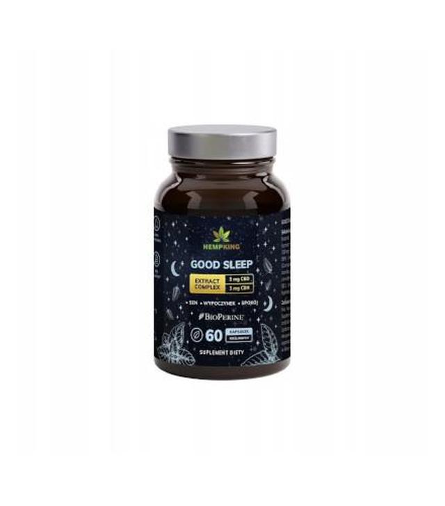 Hempking, Good Sleep, kapsułki, 60 sztuk