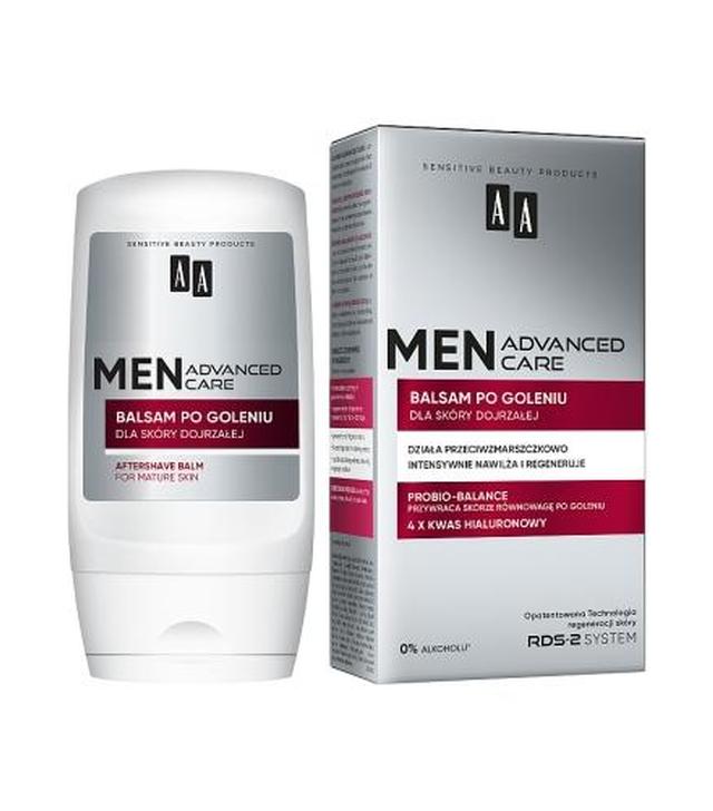 AA Men Advanced Care Balsam po goleniu dla skóry dojrzałej, 100 ml