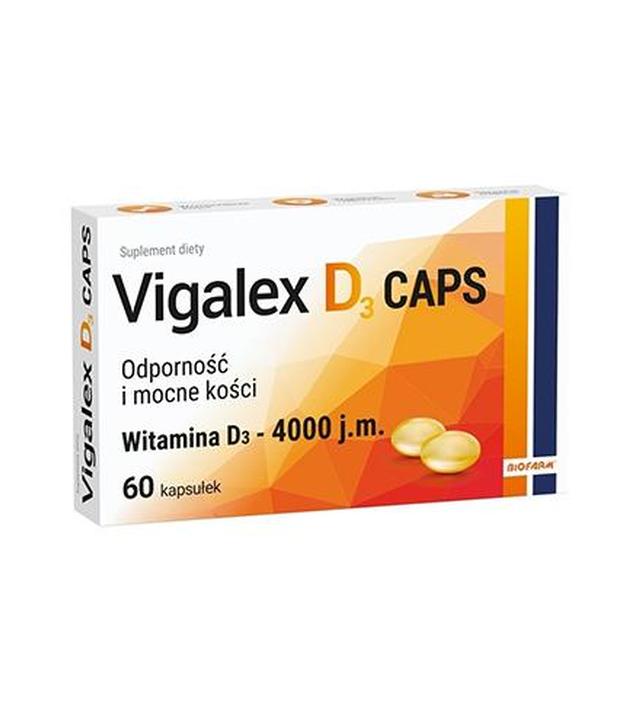 Vigalex D3 Caps 4000 j.m., 60 kapsułek