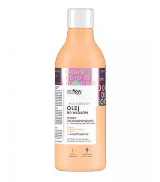 So!Flow, Olej emolientowy do włosów średnioporowatych, 150 ml