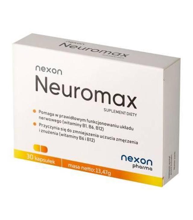 Nexon Pharma, Nexon Neuromax, kapsułki, 30 sztuk