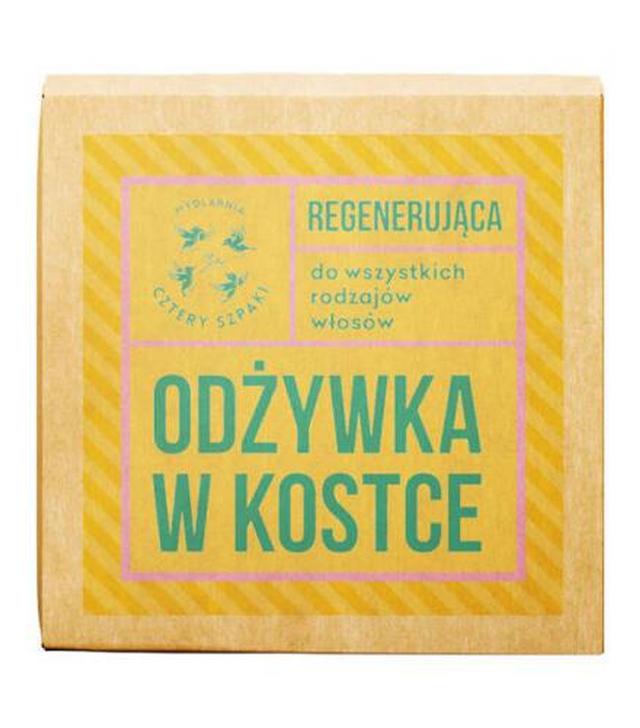 Mydlarnia Cztery Szpaki Regenerująca odżywka w kostce Eukaliptus Cytrynowy, 75 ml