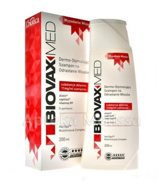 BIOVAXMED Dermo-stymulujący szampon na odrastanie włosów - 200 ml