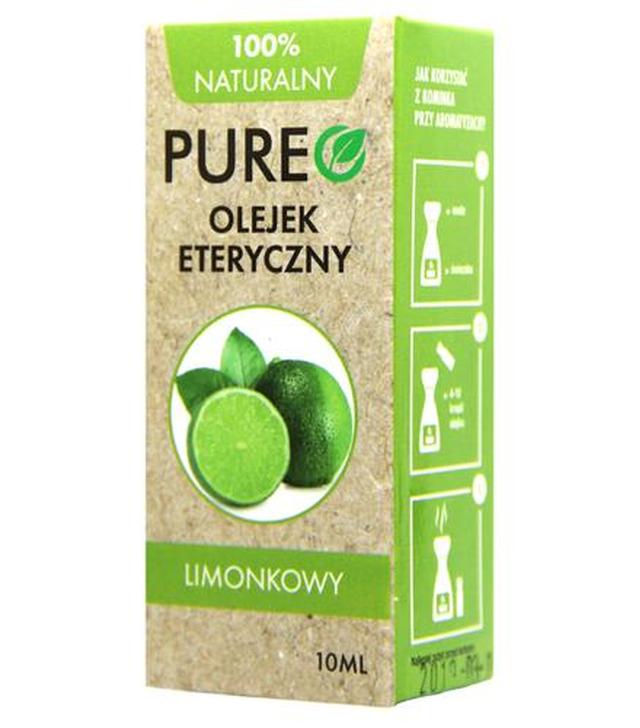 PUREO Olejek eteryczny Limonkowy 100% naturalny - 10 ml