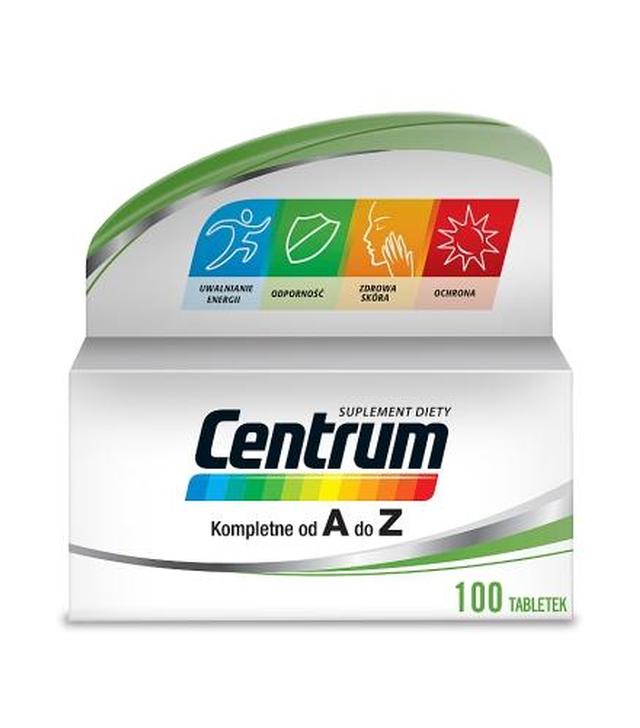 CENTRUM A-Z Multiefekt, 100 tabletek - 1018616 - uszkodzone kartonowe opakowanie
