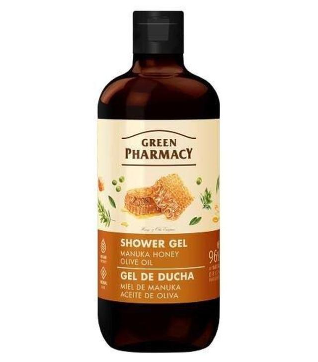 Green Pharmacy Żel pod prysznic Miód Manuka i Oliwa z oliwek, 500 ml