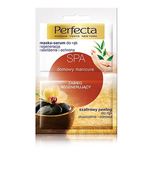 Perfecta SPA Maska-serum do rąk + szafirowy peeling do rąk - 2 x 6 ml - cena, opinie, właściwości