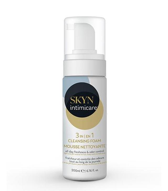 Unimil Skyn Intimicare 3w1 Cleansing Foam Pianka oczyszczająca dla mężczyzn, 200 ml - ważny do 2025-10-31
