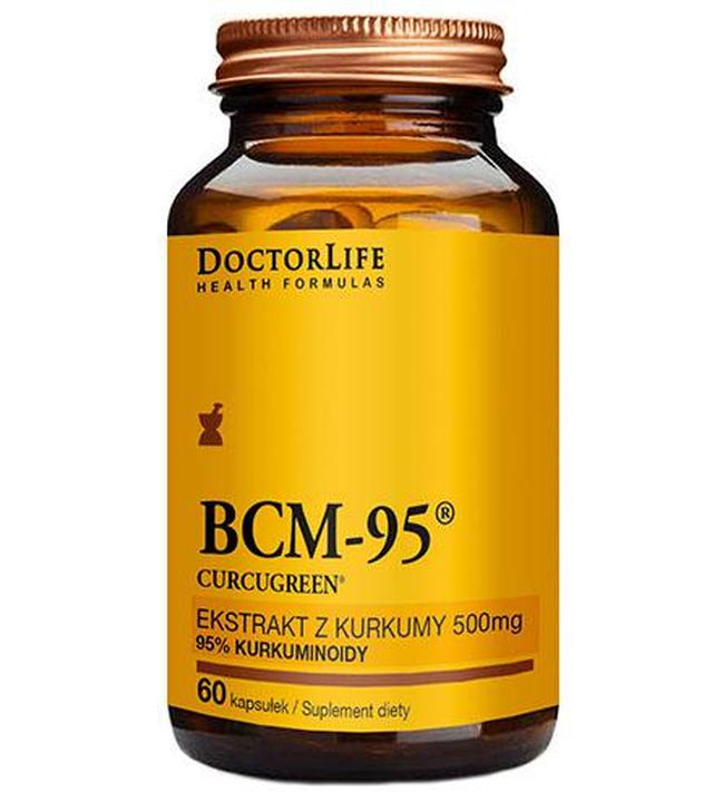 Doctor Life BCM-95 Ekstrakt  z Kurkumy 500 mg - 60 kaps. -  cena, opinie, dawkowanie