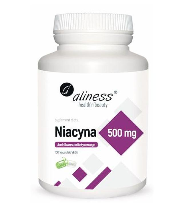 ALINESS Niacyna 500 mg  - 100 kaps.
