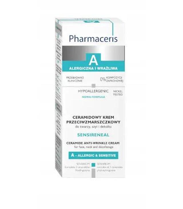 Pharmaceris A, Sensireneal, ceramidowy krem przeciwzmarszczkowy, 30 ml