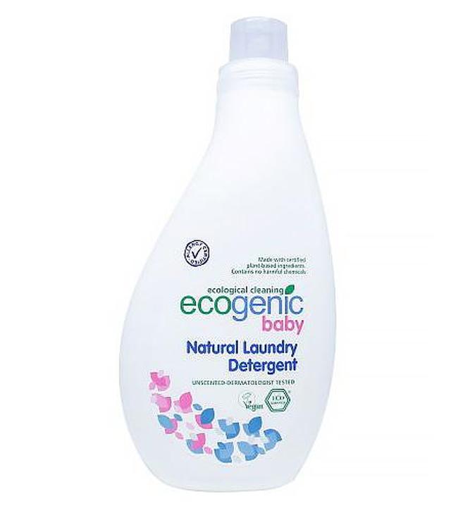 Ecogenic, Ekologiczny Płyn do prania ubranek dziecięcych, bezzapachowy, 1000 ml