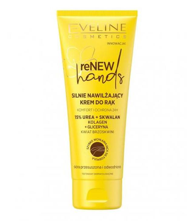 Eveline Cosmetics Renew Hands Krem do rąk silnie nawilżający, 75 ml, cena, wskazania, właściwości