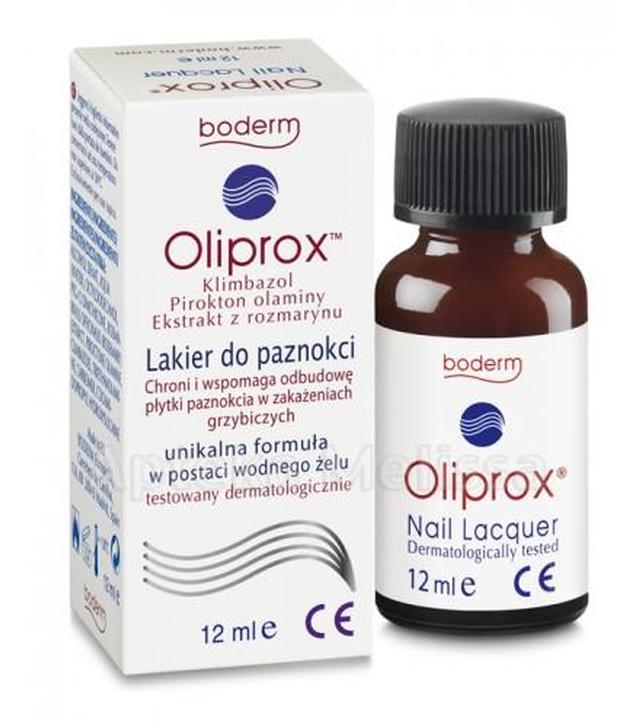 OLIPROX Przeciwgrzybiczy lakier do paznokci - 12 ml - cena, opinie, właściwości