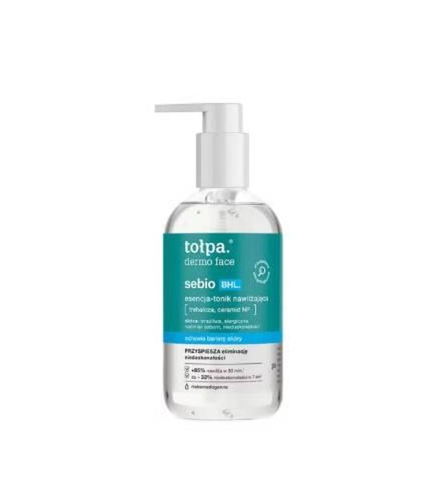 Tołpa Dermo Face Sebio BHL, Esencja-tonik nawilżająca, 150 ml