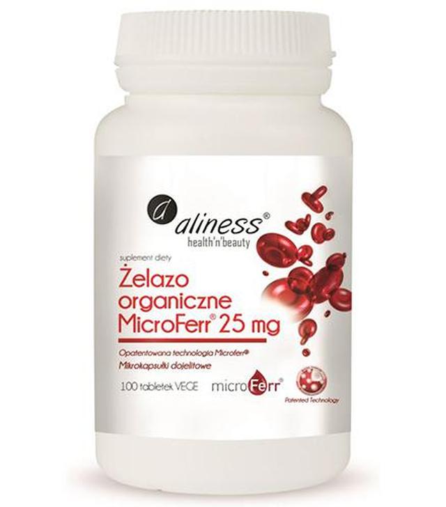 ALINESS Żelazo microFErr 25 mg - 100 kaps.