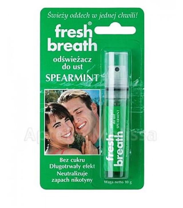 FRESH BREATH Odświeżacz do ust  spearmint - 10 g