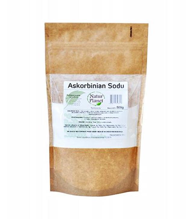 Natur Planet Askorbinian Sodu - 500 g - cena, opinie, stosowanie