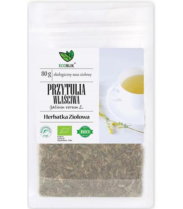 Ecoblik Przytulia ziele EKO, 80 g, cena, opinie, wskazania - ważny do 2025-07-31
