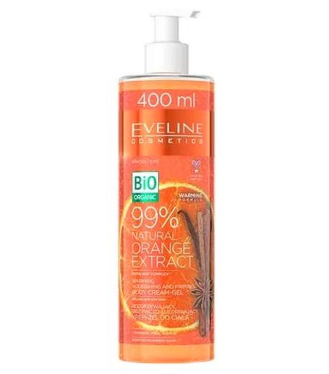 Eveline Cosmetics BIO Organic 99% Natural Orange Extract Rozgrzewający odżywczo - ujędrniający krem - żel do ciała - 400 ml  - cena, opinie, skład