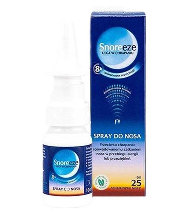 SNOREEZE Ulga w chrapaniu spray do nosa - 10 ml
