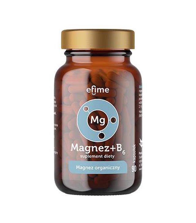 Efime Magnez+B6, 90 kaps., cena, wskazania, opinie - ważny do 2025-09-04