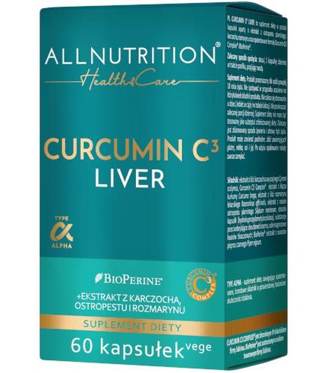 Allnutrition Health & Care Curcumin C3 Liver, 60 kapsułek