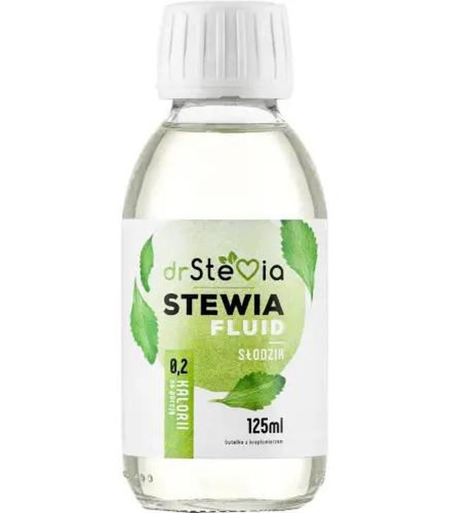 drStevia słodzik na bazie stewii w płynie z kroplomierzem 125 ml